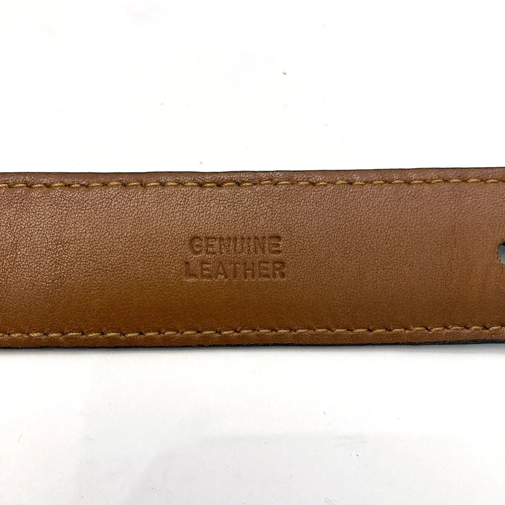 Cole Haan A1676 Brown Leather Belt Mens 40 1-1/8